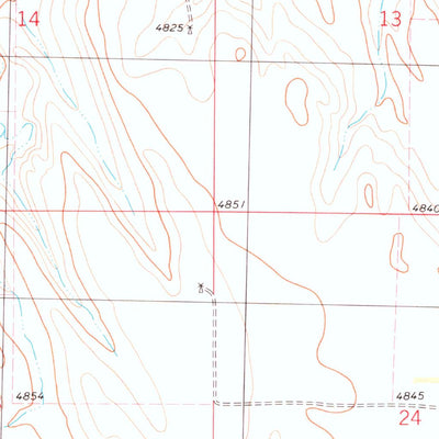 United States Geological Survey Flagler NE, CO (1979, 24000-Scale) digital map