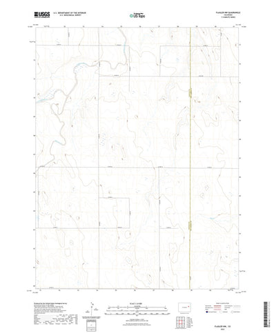 United States Geological Survey Flagler NW, CO (2022, 24000-Scale) digital map