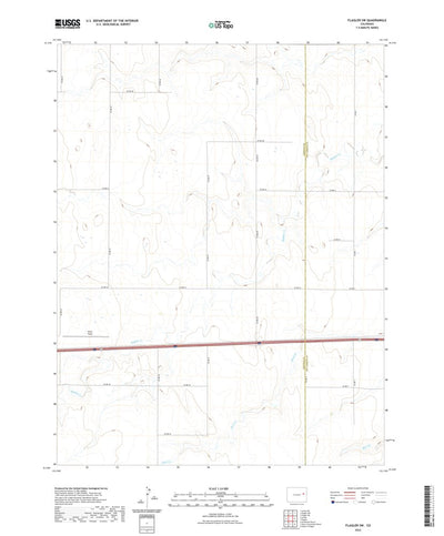 United States Geological Survey Flagler SW, CO (2022, 24000-Scale) digital map