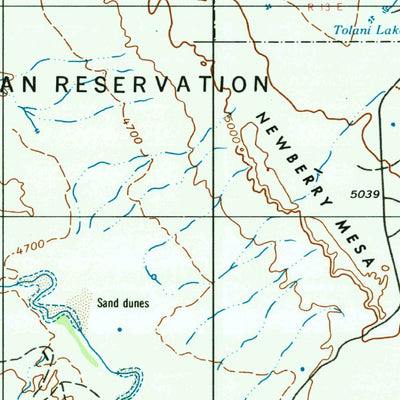 United States Geological Survey Flagstaff, AZ (1954, 250000-Scale) digital map