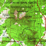 United States Geological Survey Flagstaff, AZ (1960, 250000-Scale) digital map