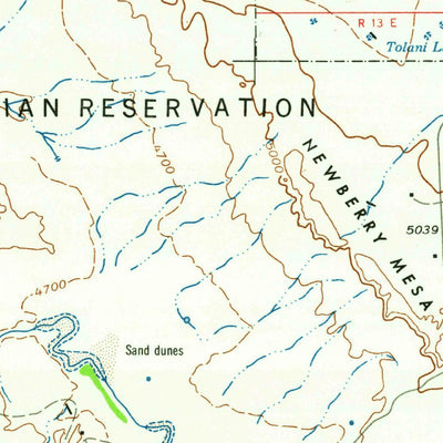 United States Geological Survey Flagstaff, AZ (1962, 250000-Scale) digital map