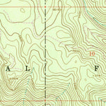 United States Geological Survey Flagstaff Butte, OR (1965, 24000-Scale) digital map