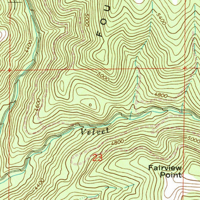 United States Geological Survey Flagstaff Butte, OR (1965, 24000-Scale) digital map