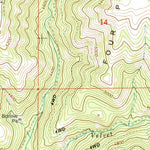 United States Geological Survey Flagstaff Butte, OR (1993, 24000-Scale) digital map