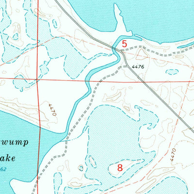 United States Geological Survey Flagstaff Lake, OR (1967, 24000-Scale) digital map