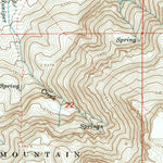 United States Geological Survey Flagstaff Lake, OR (1967, 24000-Scale) digital map