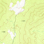 United States Geological Survey Flagstaff Mountain, NV (1968, 24000-Scale) digital map