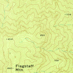 United States Geological Survey Flagstaff Mountain, NV (1968, 24000-Scale) digital map