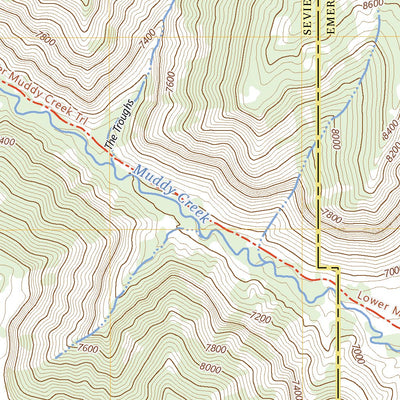 United States Geological Survey Flagstaff Peak, UT (2023, 24000-Scale) digital map