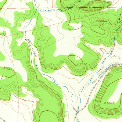United States Geological Survey Flagstone Mountain, NM (1963, 24000-Scale) digital map