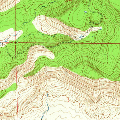 United States Geological Survey Flagstone Mountain, NM (1963, 24000-Scale) digital map