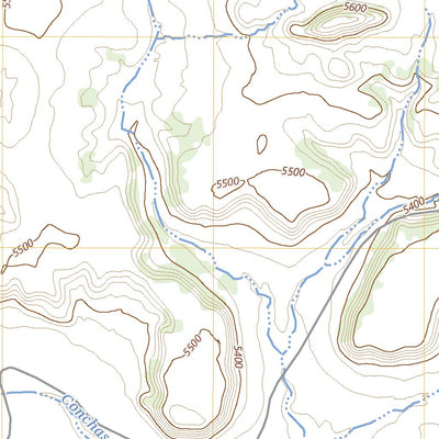 United States Geological Survey Flagstone Mountain, NM (2023, 24000-Scale) digital map