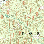 United States Geological Survey Flagtail Mountain, OR (1998, 24000-Scale) digital map