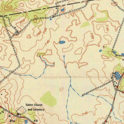 United States Geological Survey Flaherty, KY (1948, 24000-Scale) digital map