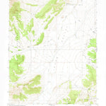 United States Geological Survey Flake Mountain East, UT (1971, 24000-Scale) digital map
