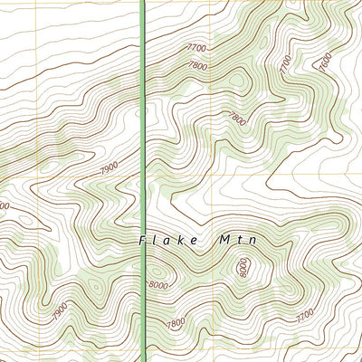 United States Geological Survey Flake Mountain East, UT (2023, 24000-Scale) digital map