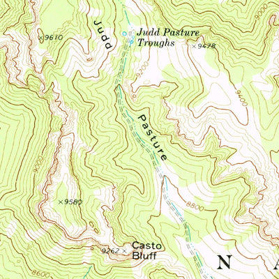 United States Geological Survey Flake Mountain West, UT (1971, 24000-Scale) digital map