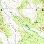 United States Geological Survey Flake Mountain West, UT (2002, 24000-Scale) digital map