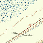 United States Geological Survey Flake, TX (1943, 24000-Scale) digital map