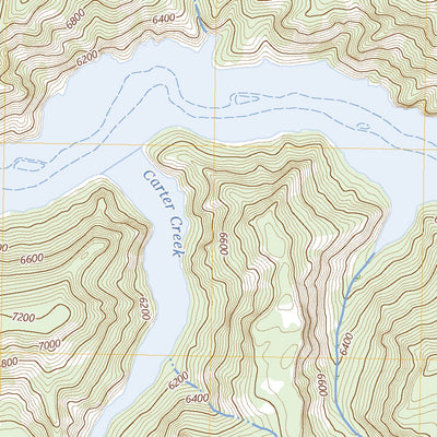 United States Geological Survey Flaming Gorge, UT (2023, 24000-Scale) digital map