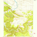 United States Geological Survey Flaming Gorge, UT-WY (1952, 24000-Scale) digital map