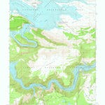 United States Geological Survey Flaming Gorge, UT-WY (1966, 24000-Scale) digital map