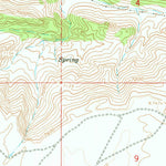 United States Geological Survey Flaming Gorge, UT-WY (1966, 24000-Scale) digital map