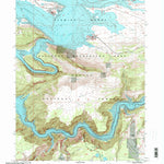 United States Geological Survey Flaming Gorge, UT-WY (1996, 24000-Scale) digital map
