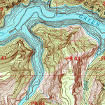 United States Geological Survey Flaming Gorge, UT-WY (1996, 24000-Scale) digital map