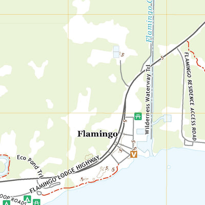 United States Geological Survey Flamingo, FL (2021, 24000-Scale) digital map