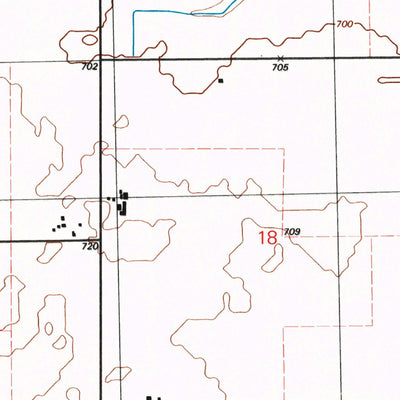 United States Geological Survey Flanagan South, IL (1998, 24000-Scale) digital map
