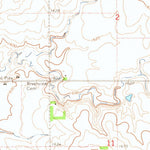 United States Geological Survey Flandreau NW, SD (1964, 24000-Scale) digital map