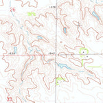 United States Geological Survey Flandreau, SD (1972, 24000-Scale) digital map