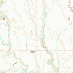 United States Geological Survey Flat Bottom Coulee SE, MT (1969, 24000-Scale) digital map
