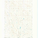 United States Geological Survey Flat Bottom Coulee SW, MT (1969, 24000-Scale) digital map