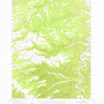 United States Geological Survey Flat Canyon, UT (1954, 62500-Scale) digital map