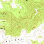 United States Geological Survey Flat Canyon, UT (1954, 62500-Scale) digital map
