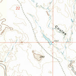 United States Geological Survey Flat Creek School, MT (1972, 24000-Scale) digital map