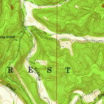 United States Geological Survey Flat, MO (1954, 24000-Scale) digital map