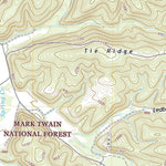 United States Geological Survey Flat, MO (2021, 24000-Scale) digital map