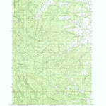 United States Geological Survey Flat Mountain, OR (1984, 24000-Scale) digital map