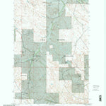 United States Geological Survey Flat Rock Butte, ND (1997, 24000-Scale) digital map