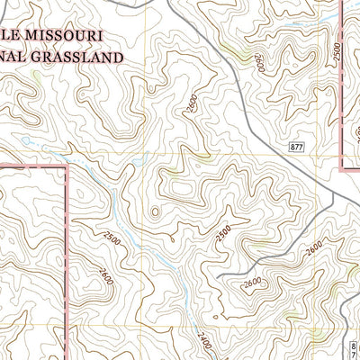 United States Geological Survey Flat Rock Butte, ND (2020, 24000-Scale) digital map