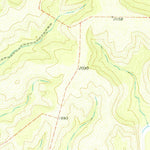 United States Geological Survey Flat Rock Creek North, TX (1978, 24000-Scale) digital map