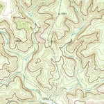 United States Geological Survey Flat Rock Creek NW, TX (1978, 24000-Scale) digital map