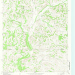 United States Geological Survey Flat Rock Draw SW, TX (1967, 24000-Scale) digital map