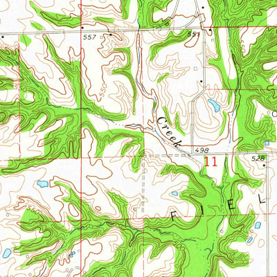 United States Geological Survey Flat Rock, IL (1964, 24000-Scale) digital map