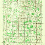 United States Geological Survey Flat Rock NE, MI (1942, 24000-Scale) digital map