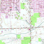 United States Geological Survey Flat Rock NE, MI (1967, 24000-Scale) digital map